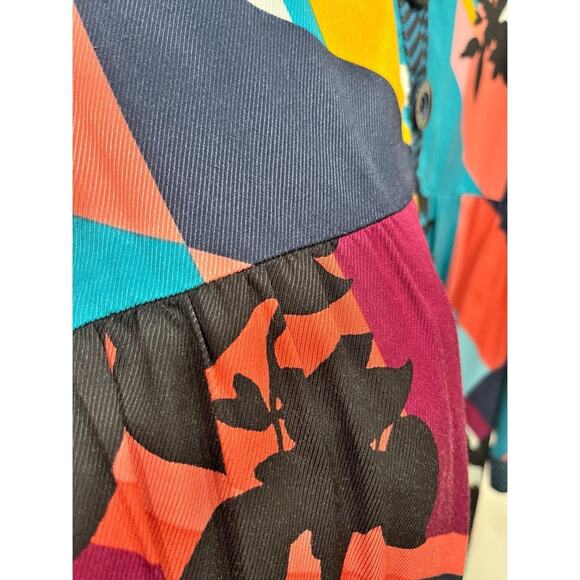 Anthropologie Maeve Gillian Abstract Dress - Picture 9 of 12